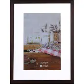 Henzo Jardin 30x40 Cadre wengé -