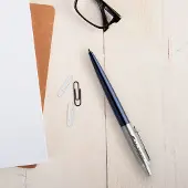 Yoursurprise Stylo à bille personnalisé Jotter - Droitier (bleu)