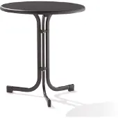 Sieger Table pliante 70 cm gris fer 208/G