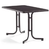 Pflanzen-Kölle Tables pliantes Boulevard en tube d'acier/Mecalit Pro
