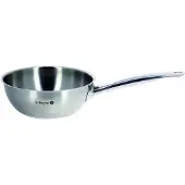 De Buyer Prim Appety Sauté Stainless Steel 24 Cm Frying Pan Argenté