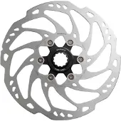 Shimano Slx Center Lock Ice Tec Brake Disc Noir,Argenté 203 mm