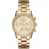 Michael Kors Montre à affichage analogique 'RITZ, MK6356' or