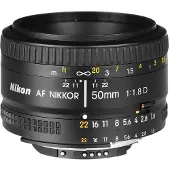 Nikon Objectif reflex AF 50 mm f/1.8 série D Nikkor