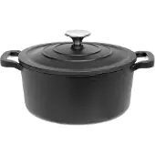 Maku Cocotte en fonte avec couvercle, capacité de 3,3 L