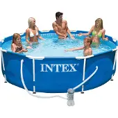 Intex 28202GN Kit MétalFramePool avec pompe GS