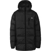 Trespass Clip Down Jacket Noir L Homme