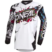 O'Neal Maillot ELEMENT VILLAIN blanc L