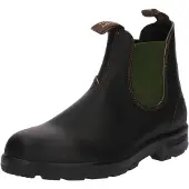 Blundstone pour homme. 519 Bottines en cuir 519 vertes (42), Marron, Plat, Aucun, Casuel