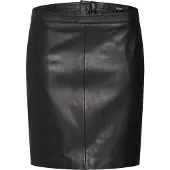 Object Chloe Leather Skirt Noir 34 Femme