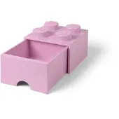 LEGO La brique 4 tenons avec tiroir - mauve