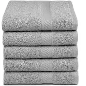 Hausmarke Serviettes Lucca Gris (50 x 100 cm) (Lot de 5)