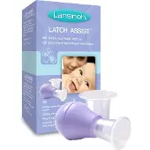 Lansinoh Latch Assist Poire pour Mamelons Ombiliqués 2 Embouts 1 pc(s) Accessoire(S)