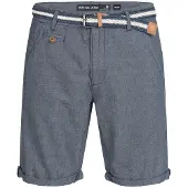 INDICODE JEANS Pantalon 'Cuba' bleu nuit / blanc