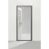Bruynzeel Porte moustiquaire plissée s500 100x209 gris