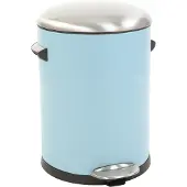 EKO Poubelle à Pédale EKO Belle Deluxe Step Bin 3L Light Blue