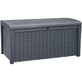 Keter Borneo Boîte de rangement 416 l, anthracite 17198682