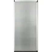 Bruynzeel Porte moustiquaire plissée sur mesure 96x233-236 blanc s900