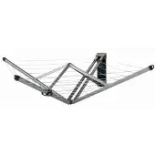 Brabantia Séchoir de jardin Wallfix L.25 m