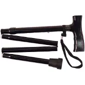 Vitility canne pliable 4pli noir