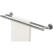 Tiger Porte-Serviette de Bain Tiger Boston Acier Inoxydable Brillant Double