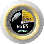Yonex Cordage De Raquette De Badminton Bg 65 200 M