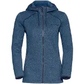 Vaude Polaire Sentino Hoody pour femme - Bleu - Taille : 44