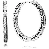 Pandora Créoles Scintillement & Coeurs
