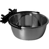 Adori Cuvette en Acier Inoxydable avec Fixation à Vis - 1L - 14,5 cm