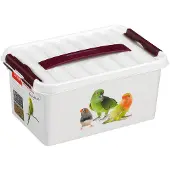 Sunware Boite Q-Line Motif Animaux 6 Litres