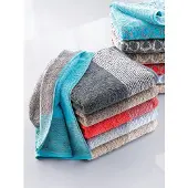 Cawoe Serviette de douche gris / anthracite