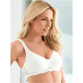 Susa - Le soutien-gorge sans armatures, bonnets moulés, beige, Femme, Taille 90