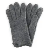 Roeckl Gants 'FELTED WOOL' gris / gris basalte / gris argenté / gris fumé / gris clair / gris chiné