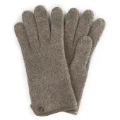 Roeckl Gants 'FELTED WOOL' beige / beige foncé / beige chiné / taupe