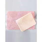Kleine wolke Tapis de bain Seattle 55x65 cm Rose pâle