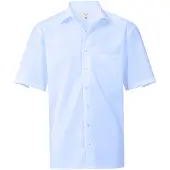 Olymp Luxor Modern Fit Chemise bleu, Unicolore