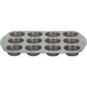Patisse Muffinform 35 cm Anthrazit Stahl 12 Fächer