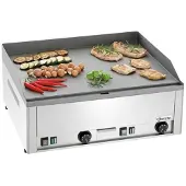 Bartscher Plaque grillade | Gaz ou Électrique | 660x580x310 mm