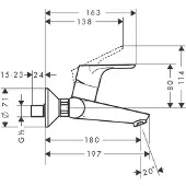 Hansgrohe Focus Chrom