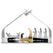 Alessi Crèche en écorce lot de 2