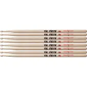 Vic Firth Baguettes de batterie classiques am?ricaines P5A3-5A1 avec pointe en bois (lot de 4)