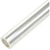 Papstar Film transparent , épaisseur 25 µ, L 50 m x l 700 mm, adapté aux dérouleurs de papier cadeau, rouleau sur mandrin Secare de 50 mm, PP, non imprimé