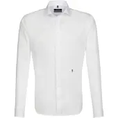 Seidensticker Chemise noir / blanc