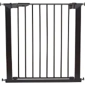 BabyDan Barrière de sécurité Premier Noir 73-93 cm Métal