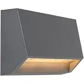 QAZQA Applique murale extérieure moderne gris foncé avec LED IP65 - Sandstone 2