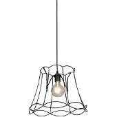 QAZQA Suspension rétro noire 40 cm - Granny Frame
