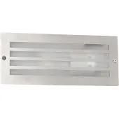 QAZQA Applique encastrée moderne en acier IP44 - Hurricane
