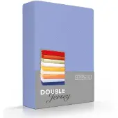 Romanette Drap-Housse Double Jersey 90 x 200 / 220 cm lavande