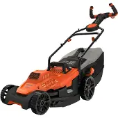 Black & Decker BLACK+DECKER BEMW471ES-QS Tondeuse à Gazon Filaire 6 Hauteurs, 1600 W, Orange, 38 cm