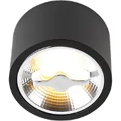 QAZQA Spot de plafond moderne noir AR111 avec LED - Expert